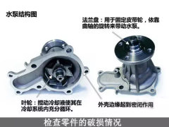 發(fā)動機水泵檢修六步驟,哪些情況需焊接？